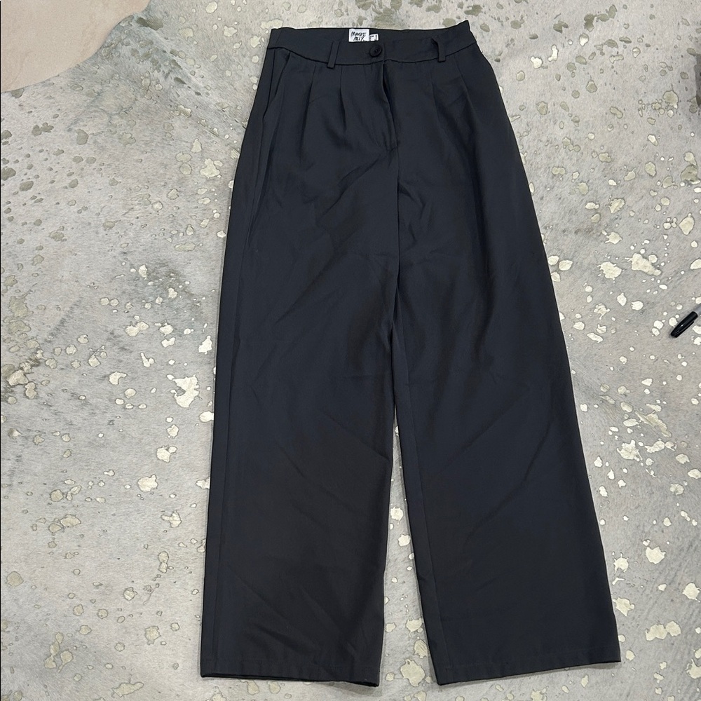 Women’s Grey Wide-Leg Pants